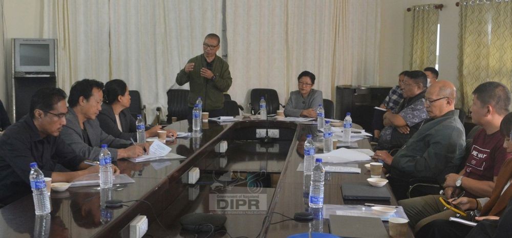 Principal Director of Health & Family Welfare, Dr Ritu Thur addressing the State Task Force meeting. (DIPR Photo)